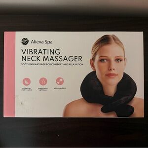 Alieva Spa Vibrating Neck Massager - Black​